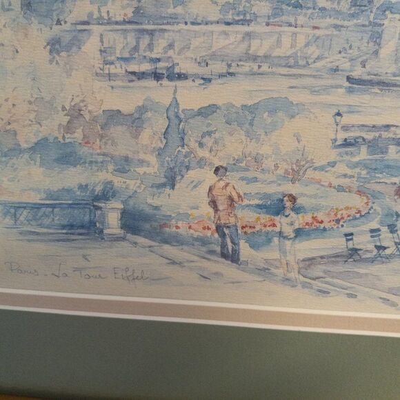 Paris-La Tour Eiffel Print - Picture 2 of 11